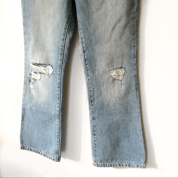 DL1961 Wallace High Waist Crop Flare Distress Jean - Picture 6 of 12